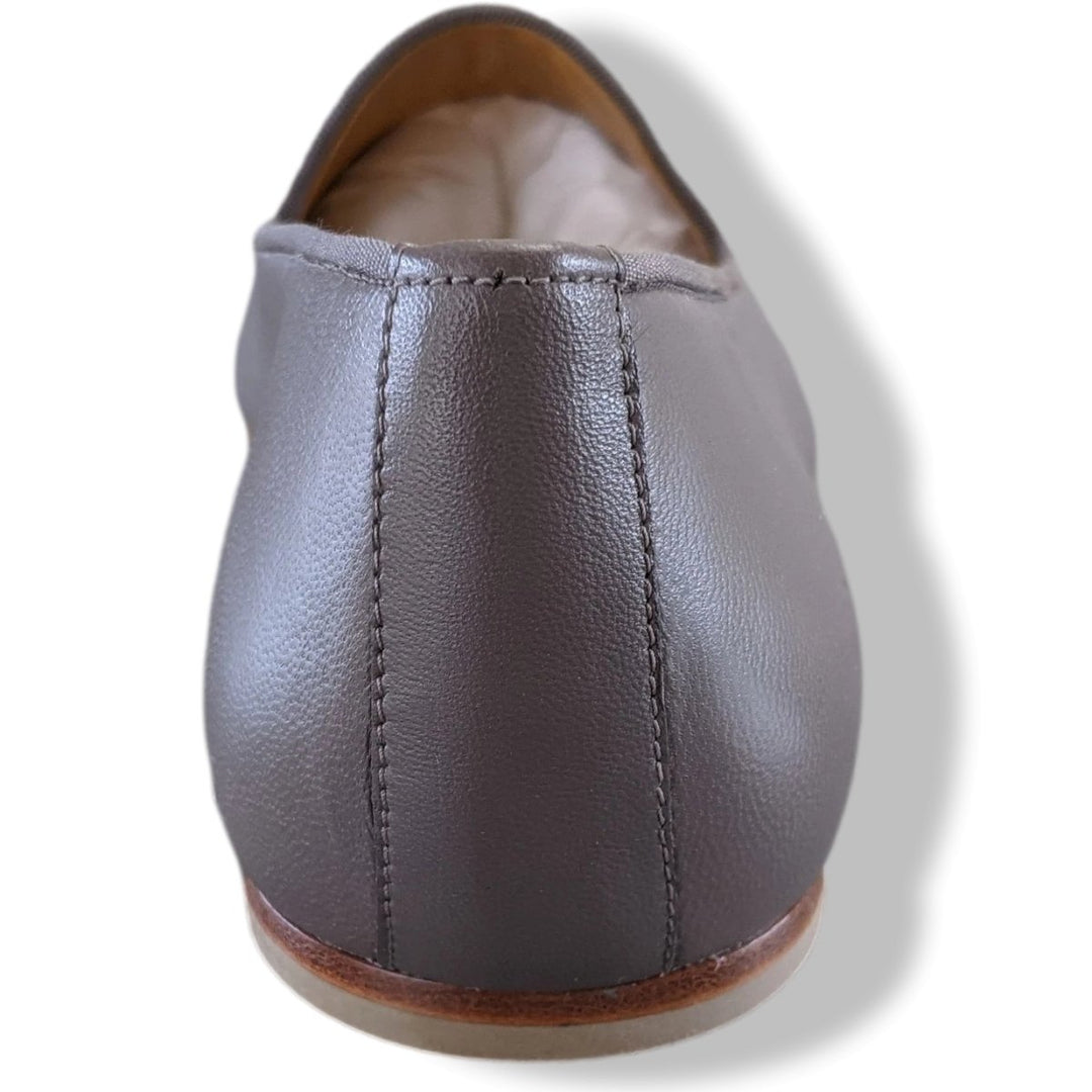 Top quality Hermes Elegant Gris Etain Nappa GASPARD Men's Loafers Mocassins Shoes BNEW in White Box and Dustbag!