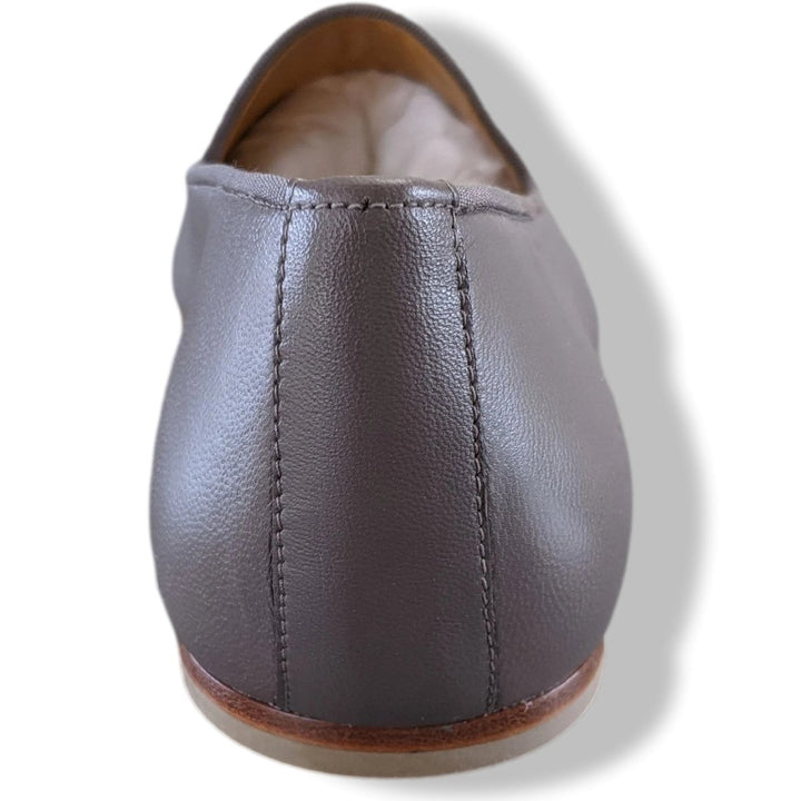 Top quality Hermes Elegant Gris Etain Nappa GASPARD Men's Loafers Mocassins Shoes BNEW in White Box and Dustbag!