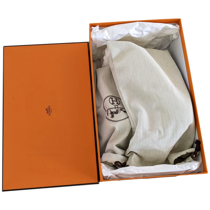 Hermes [SH13] Cafe "Mules Femme Calya"  Women Calfskin Mules Sz 37, BNIB!