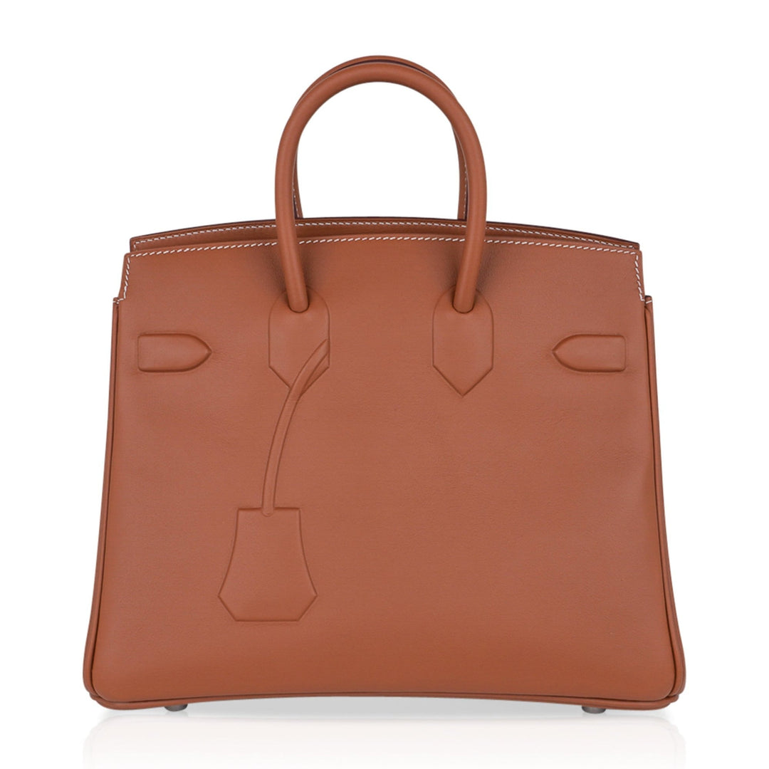 Top quality Hermes Shadow Birkin 25 Bag Gold Evercalf Limited Edition