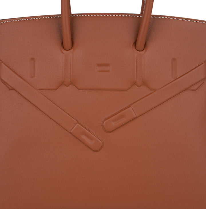 Top quality Hermes Shadow Birkin 25 Bag Gold Evercalf Limited Edition