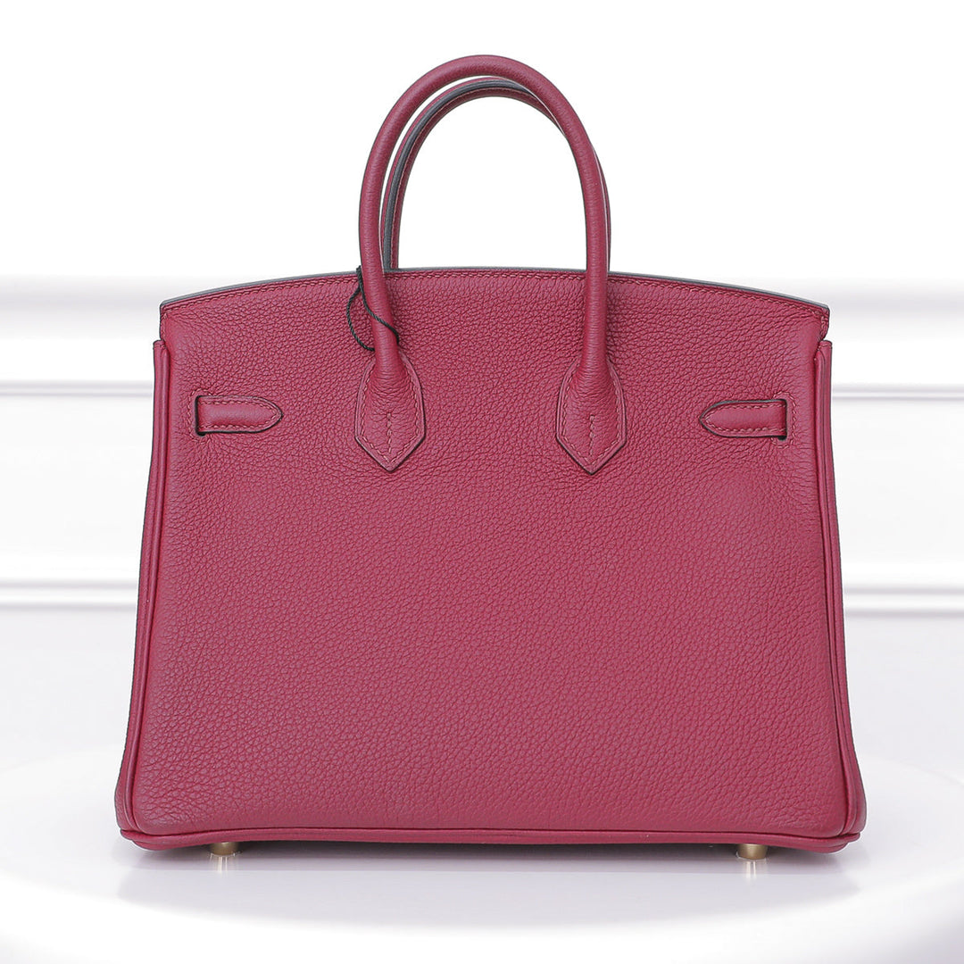 Hermes Rouge H Birkin 25
