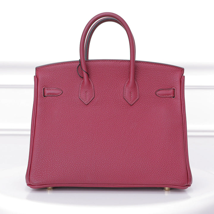 Hermes Rouge H Birkin 25