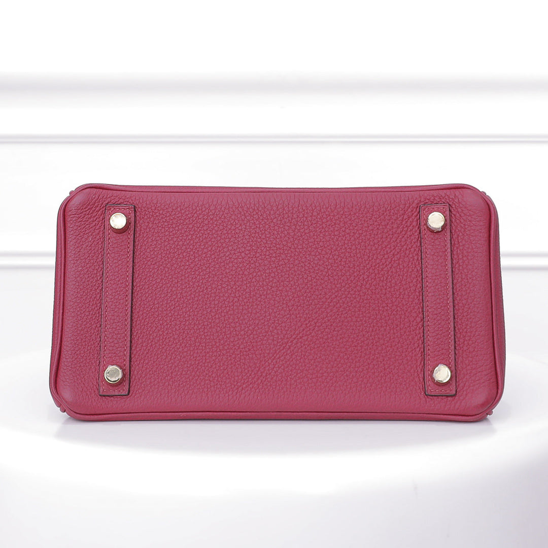 Hermes Rouge H Birkin 25