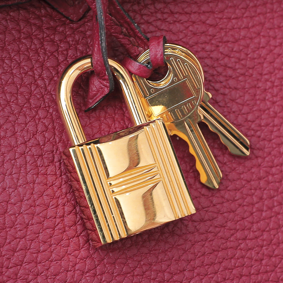 Hermes Rouge H Birkin 25