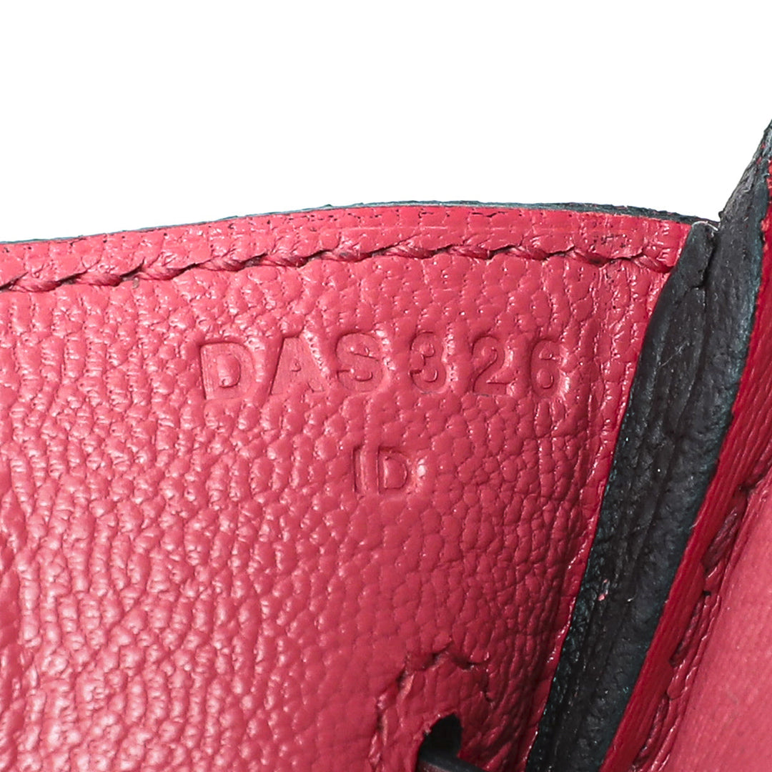 Top quality Hermes Rouge H Clemence-Swift Birkin 30
