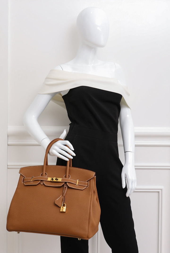 Top quality Hermes Gold Birkin 35