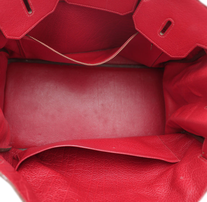 Hermes Ruby Birkin 40 Bag