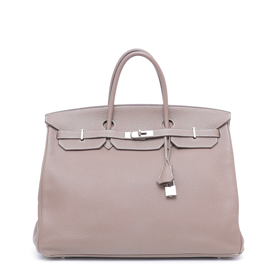Top quality Hermes Etoupe Birkin 40