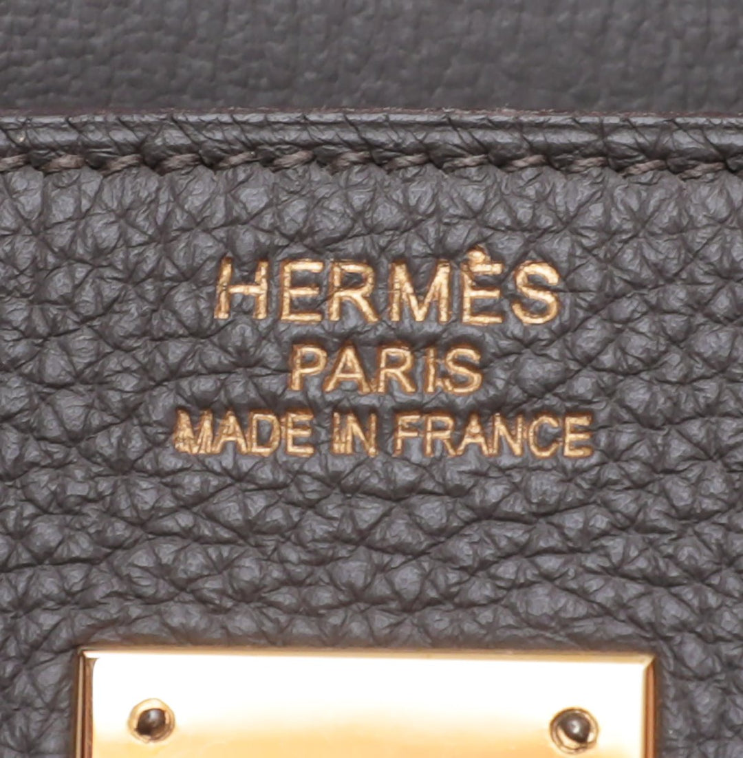 Top quality Hermes Graphite Birkin 40