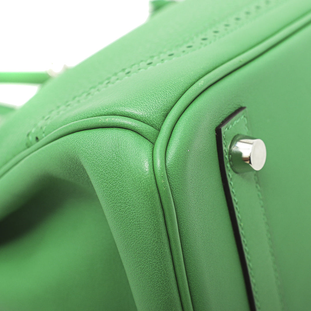 Top quality Hermes Bamboo Birkin Ghillies 30 Limited