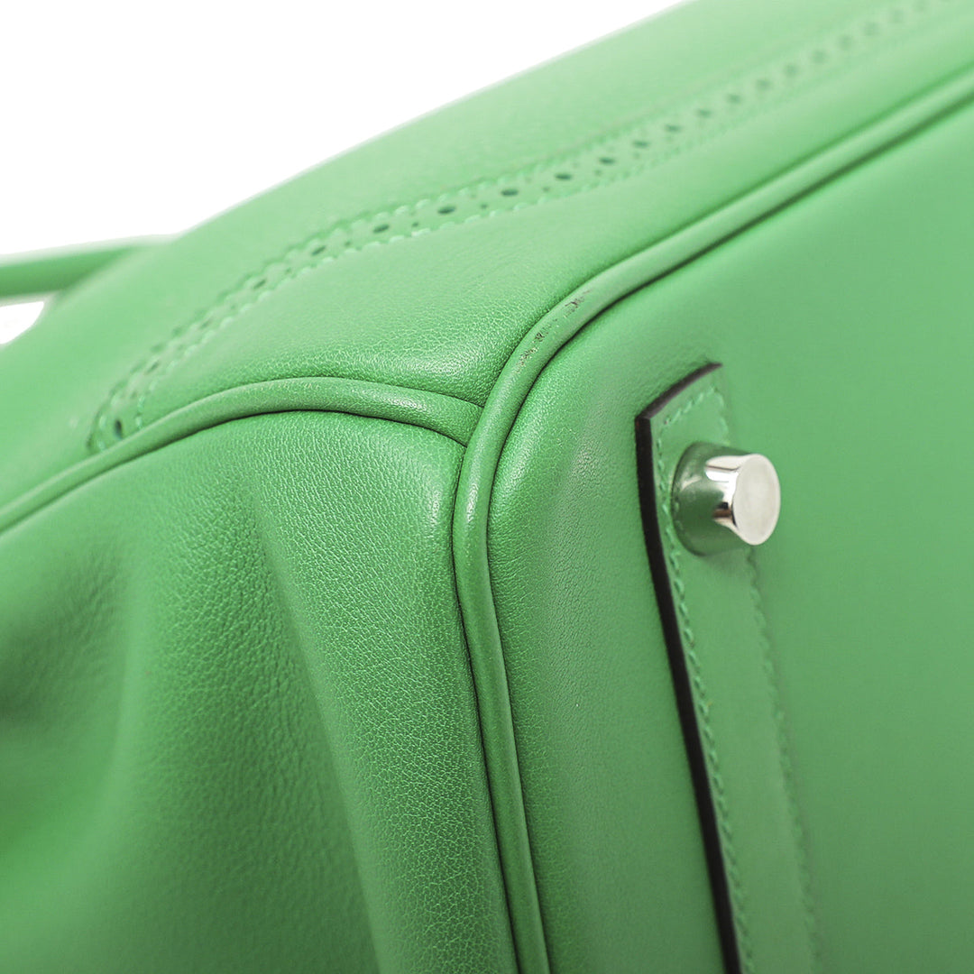 Top quality Hermes Bamboo Birkin Ghillies 30 Limited