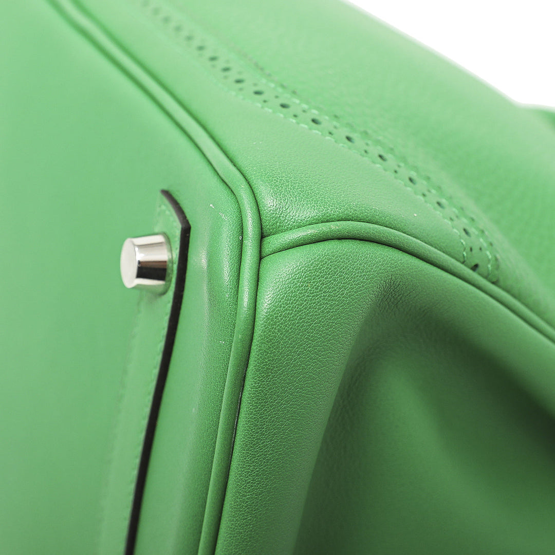 Top quality Hermes Bamboo Birkin Ghillies 30 Limited