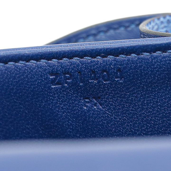 Top quality Hermes Bleu Saphir Lizard Constance III Mini Bag