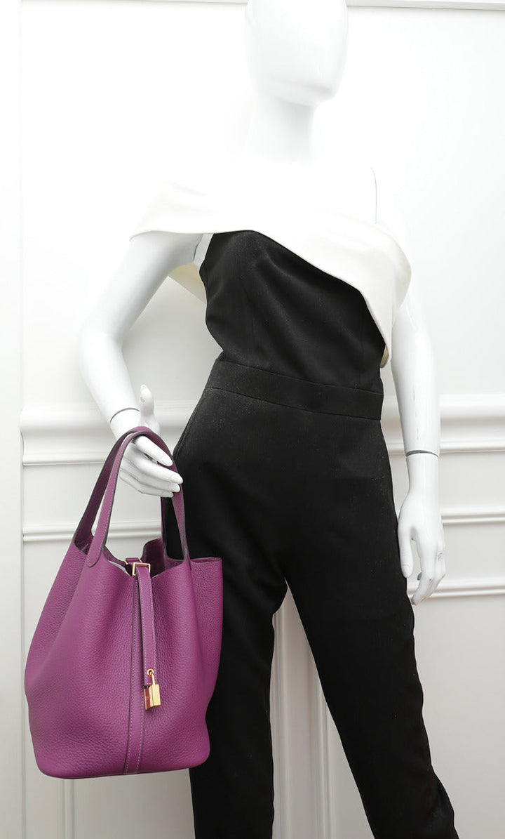 Top quality Hermes Anemone Picotin Lock 22 Bag