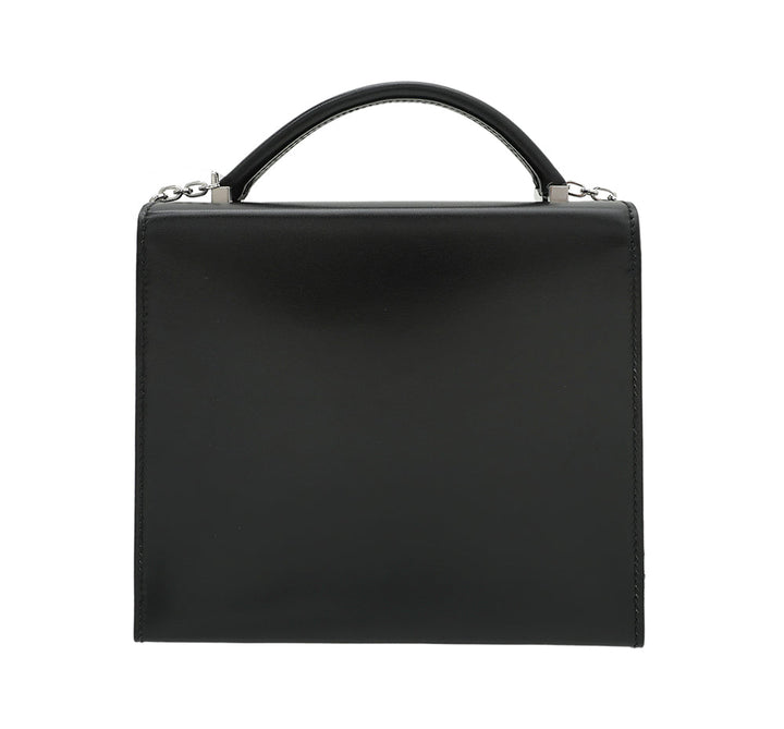 Hermes Noir Cinhetic Veau Tadelakt Box Bag