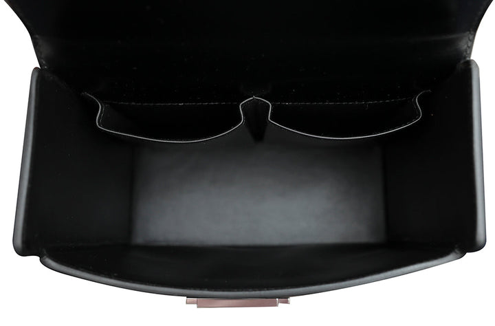 Hermes Noir Cinhetic Veau Tadelakt Box Bag