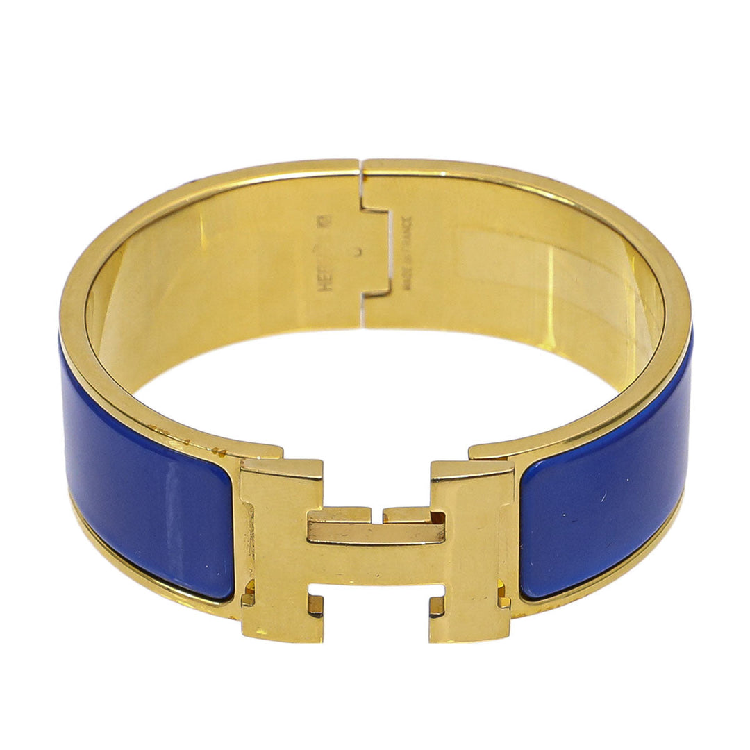 Hermes Clic Clac Blue Bangle
