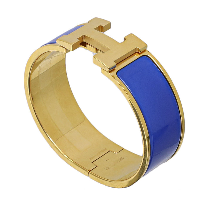 Hermes Clic Clac Blue Bangle