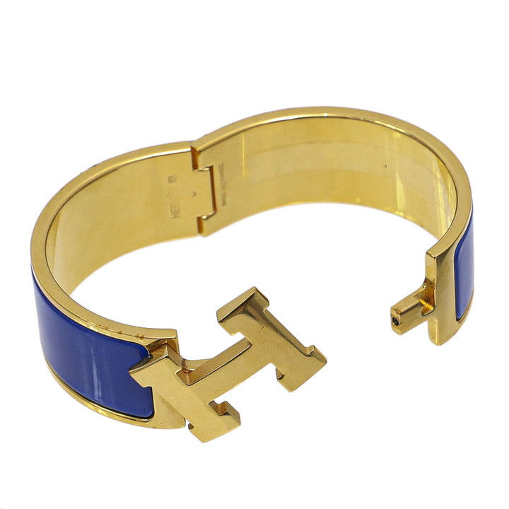 Hermes Clic Clac Blue Bangle