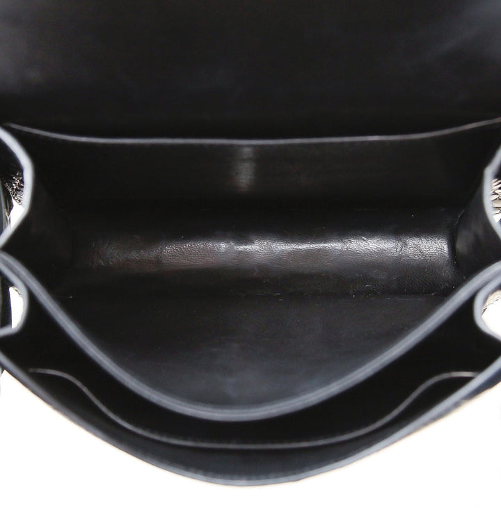 Top quality Hermes Black Shiny Alligator Constance 18