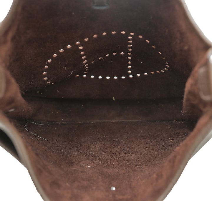 Top quality Hermes Chocolate Evelyne Bag