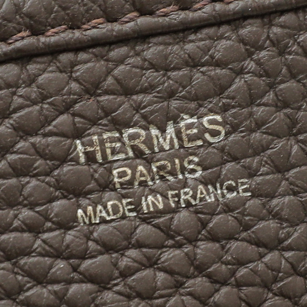 Top quality Hermes Chocolate Evelyne Bag