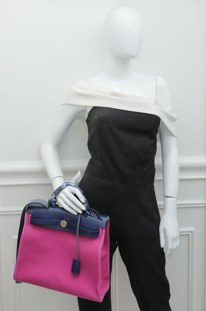 Top quality Hermes Bicolor Herbag PM Bag W- Twilly