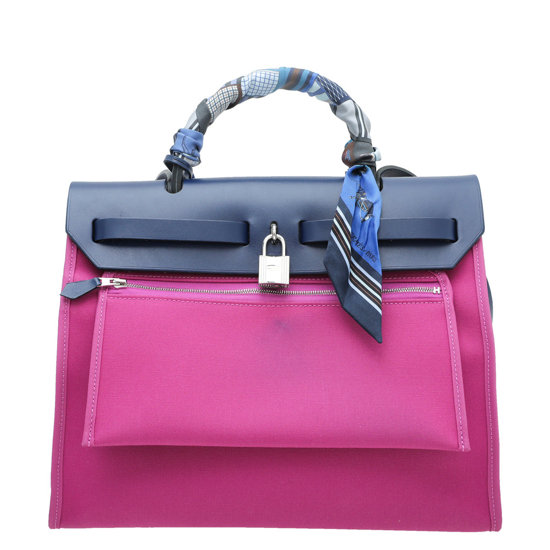 Top quality Hermes Bicolor Herbag PM Bag W- Twilly