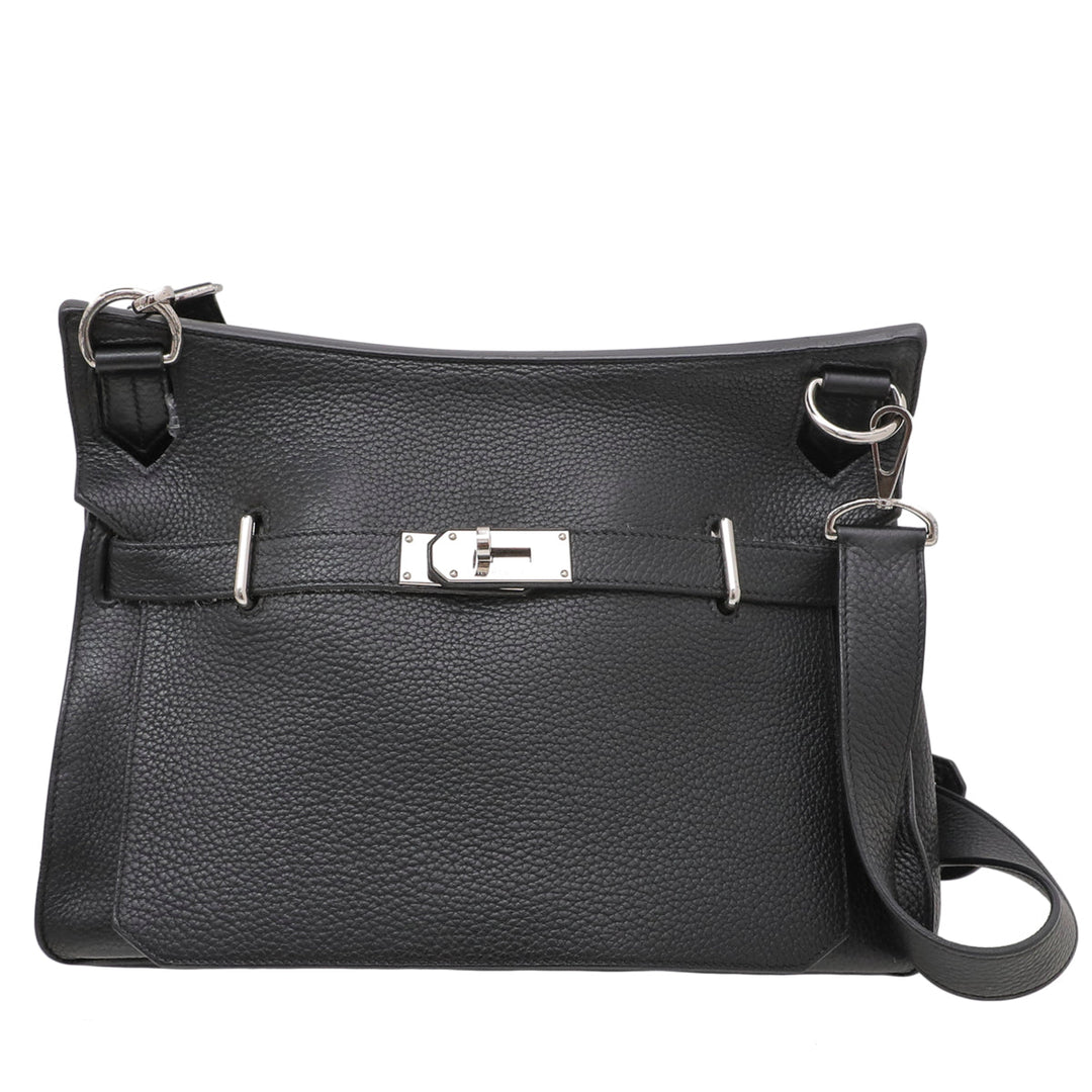 Hermes Black Jypsiere 34 Bag