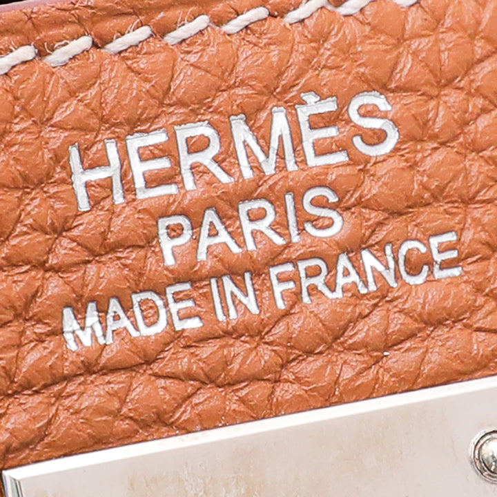 Hermes Gold Togo Kelly 35 Bag