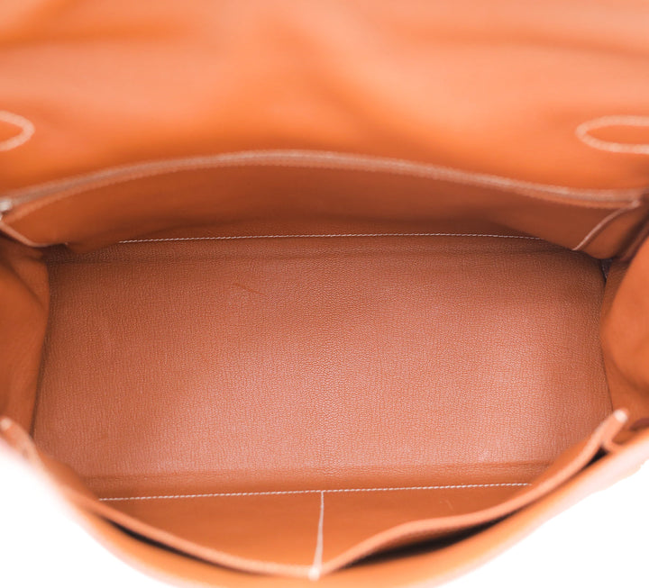 Hermes Gold Togo Kelly 35 Bag