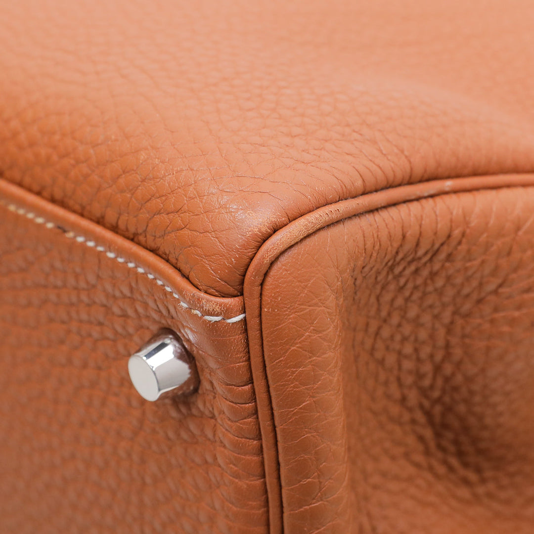 Hermes Gold Togo Kelly 35 Bag