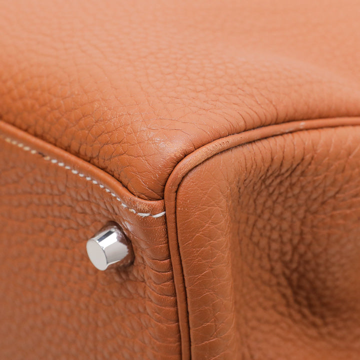 Hermes Gold Togo Kelly 35 Bag