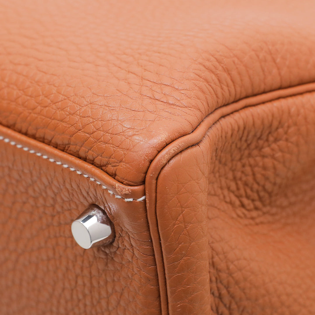 Hermes Gold Togo Kelly 35 Bag