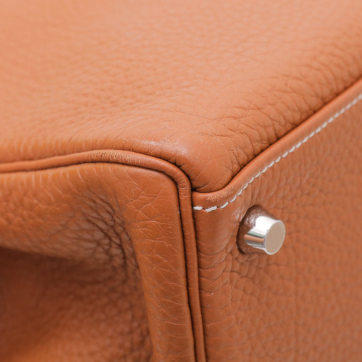 Hermes Gold Togo Kelly 35 Bag