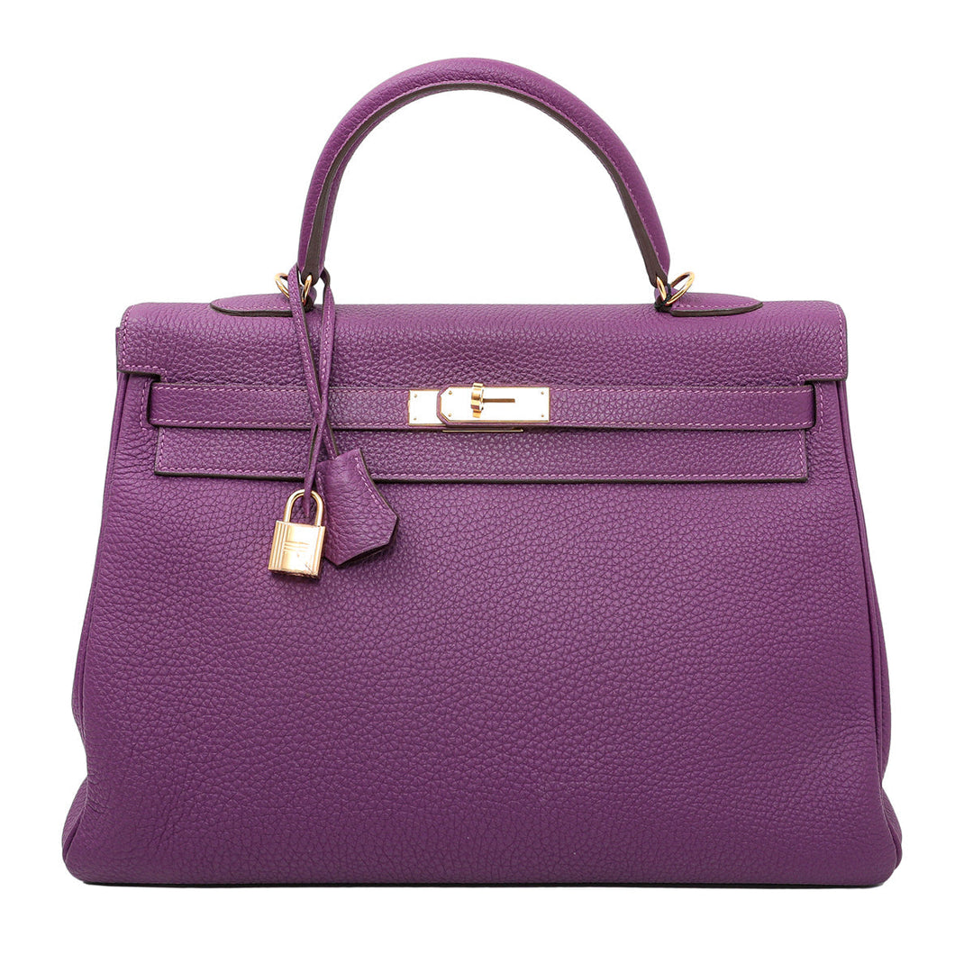 Hermes Anemone Retourne Kelly 35