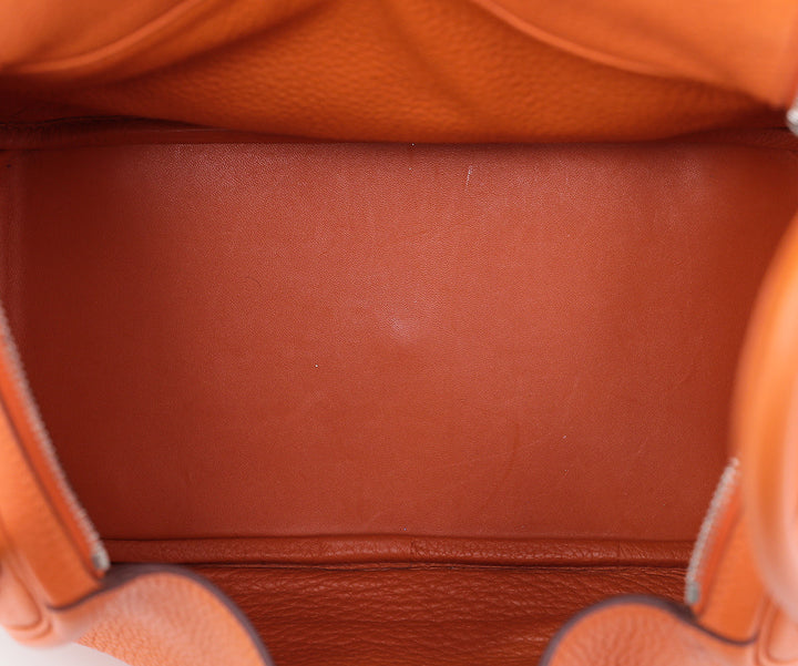 Hermes orange lindy 30