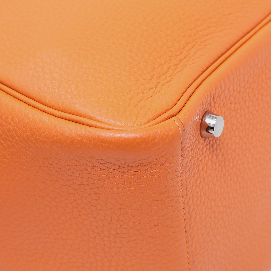 Top quality Hermes orange lindy 30