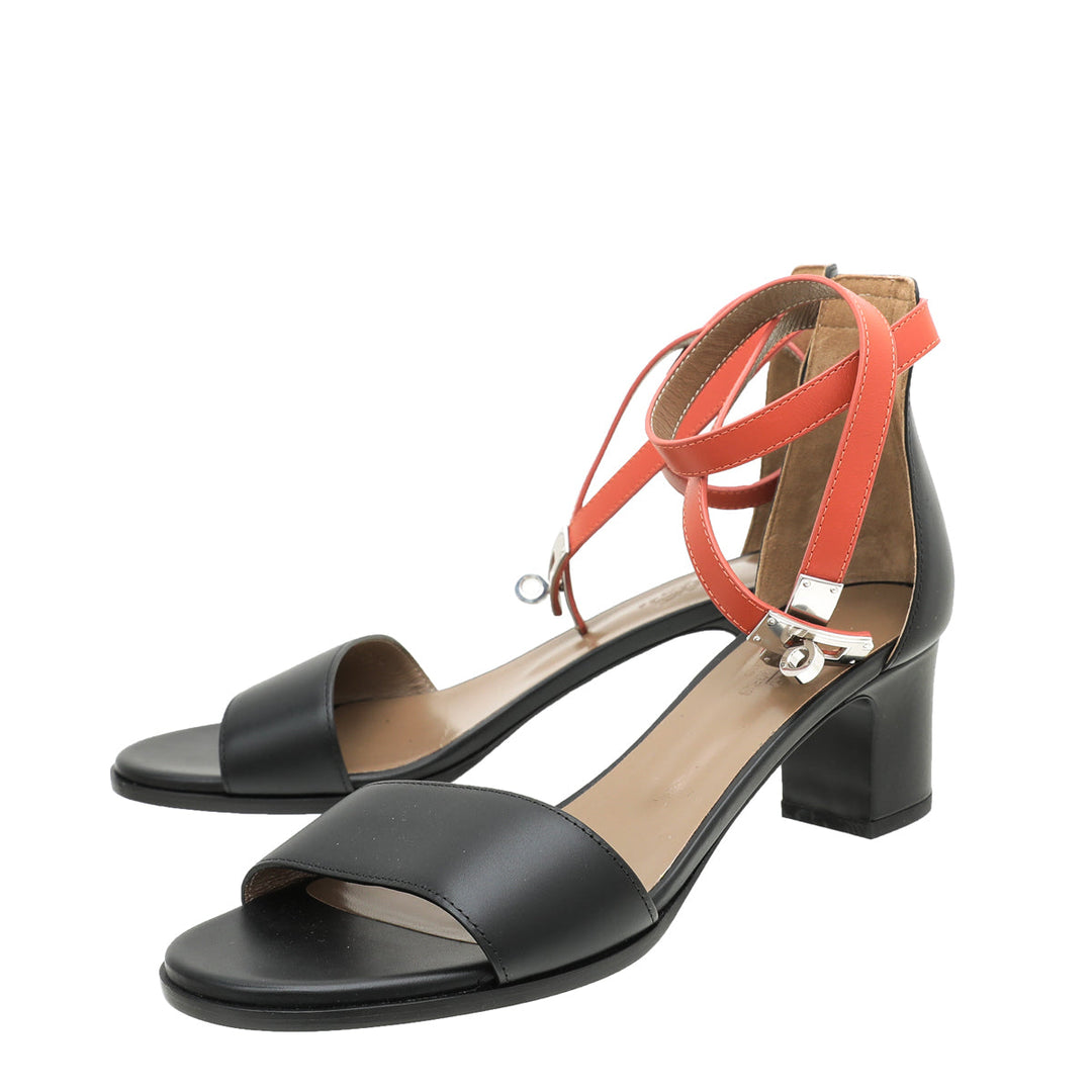 Hermes Bicolor Manege Sandals 39
