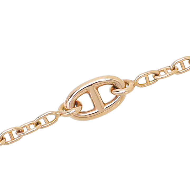 Top quality Hermes 18K Rose Gold New Farandole Very Small Bracelet