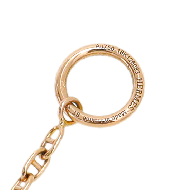 Top quality Hermes 18K Rose Gold New Farandole Very Small Bracelet