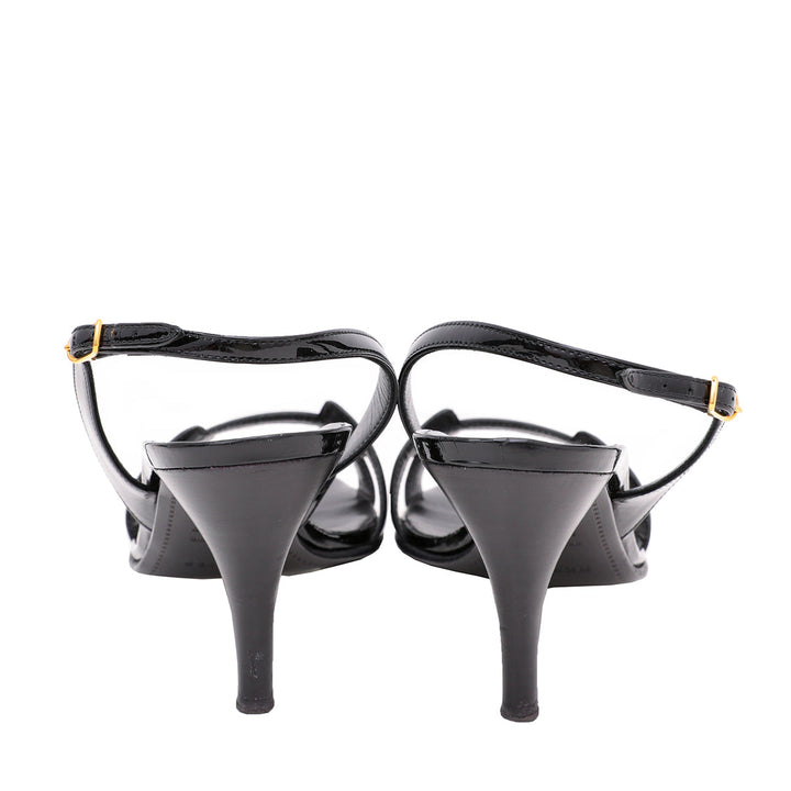 Top quality Hermes Black Night 70 Sandals 38