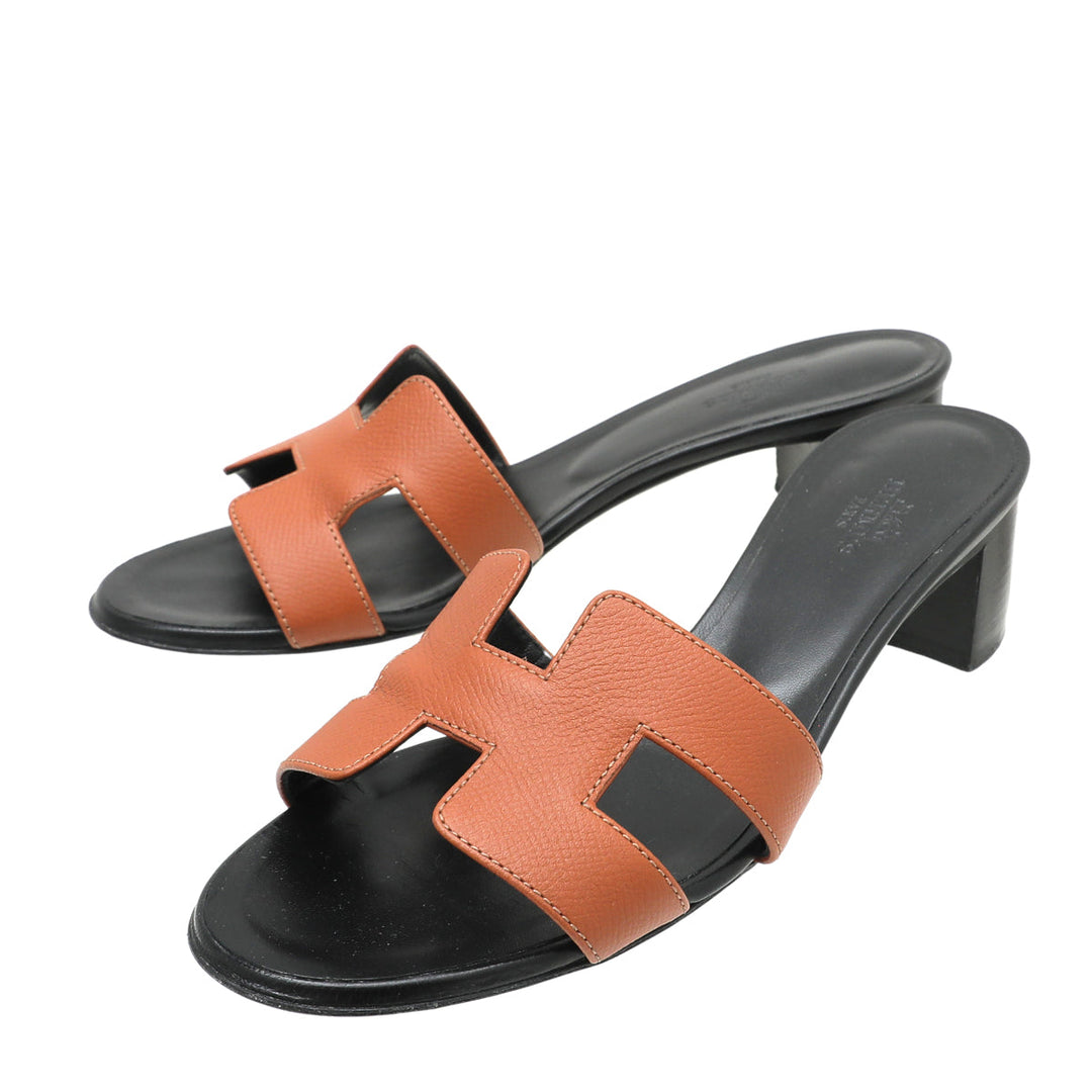 Top quality Hermes Natural Oasis Sandal 37