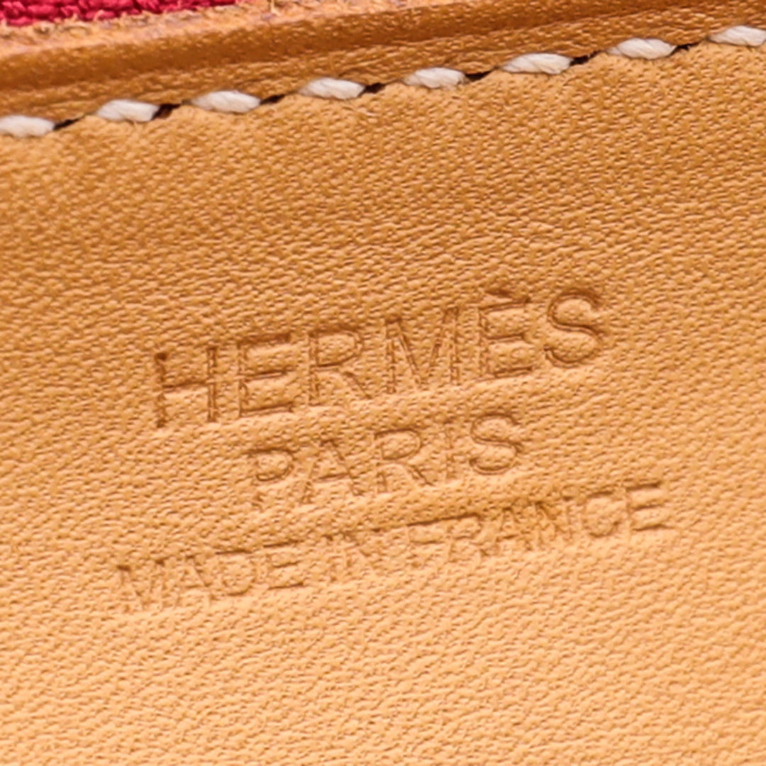 Hermes Rouge Grenat Paris Bombay bag 35