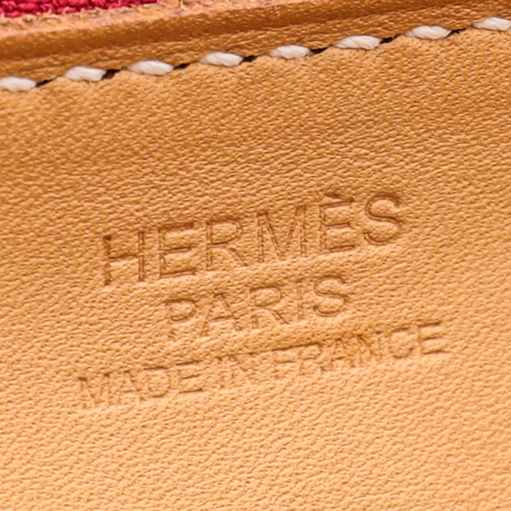 Hermes Rouge Grenat Paris Bombay bag 35