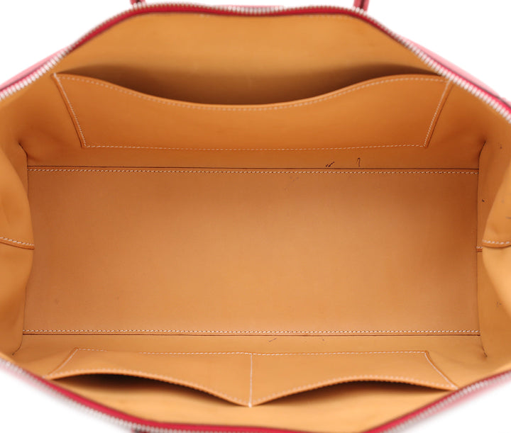 Hermes Rouge Grenat Paris Bombay bag 35