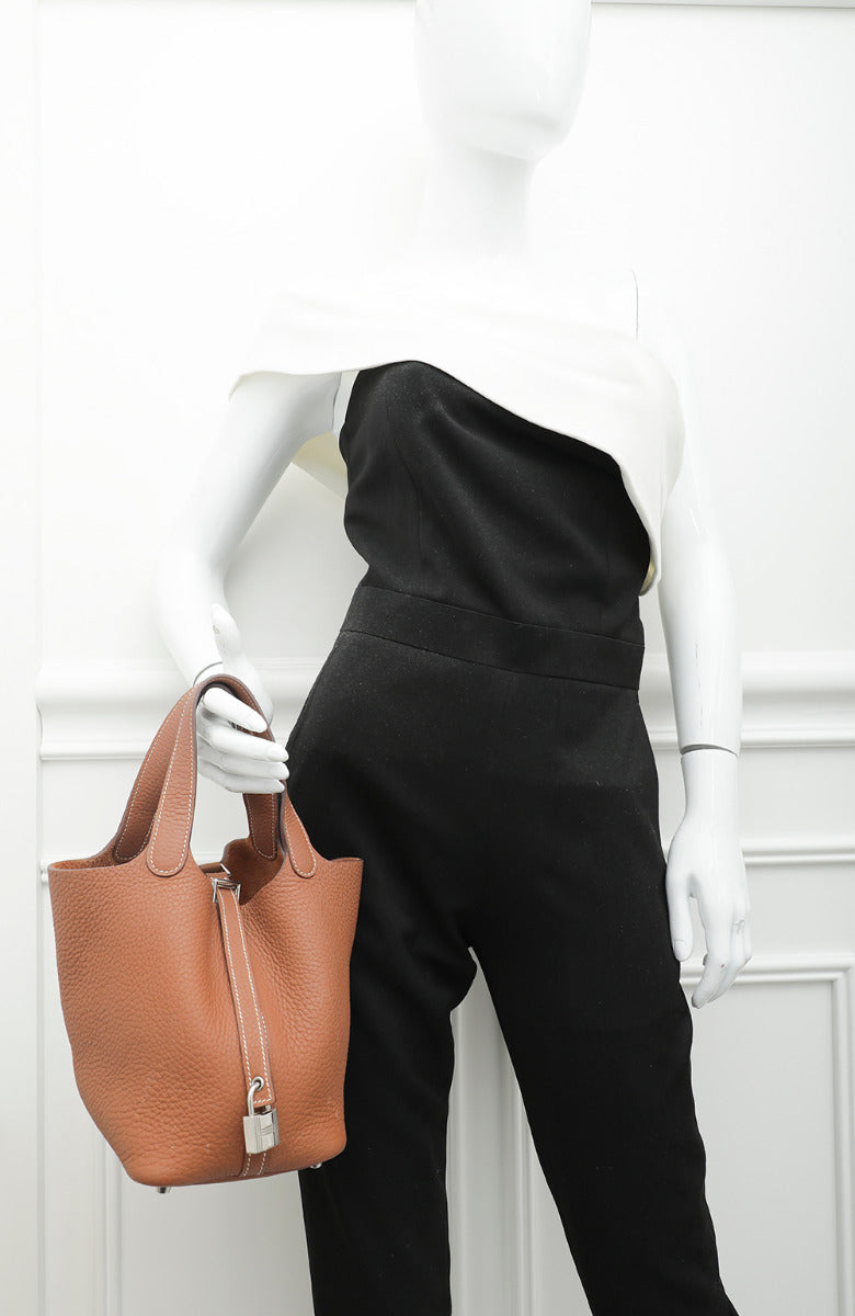 Hermes Gold Picotin 18 Bag