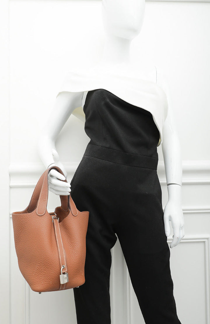 Hermes Gold Picotin 18 Bag