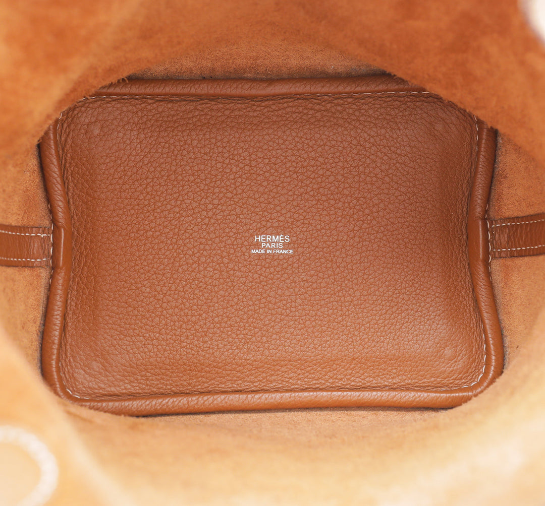 Hermes Gold Picotin 18 Bag
